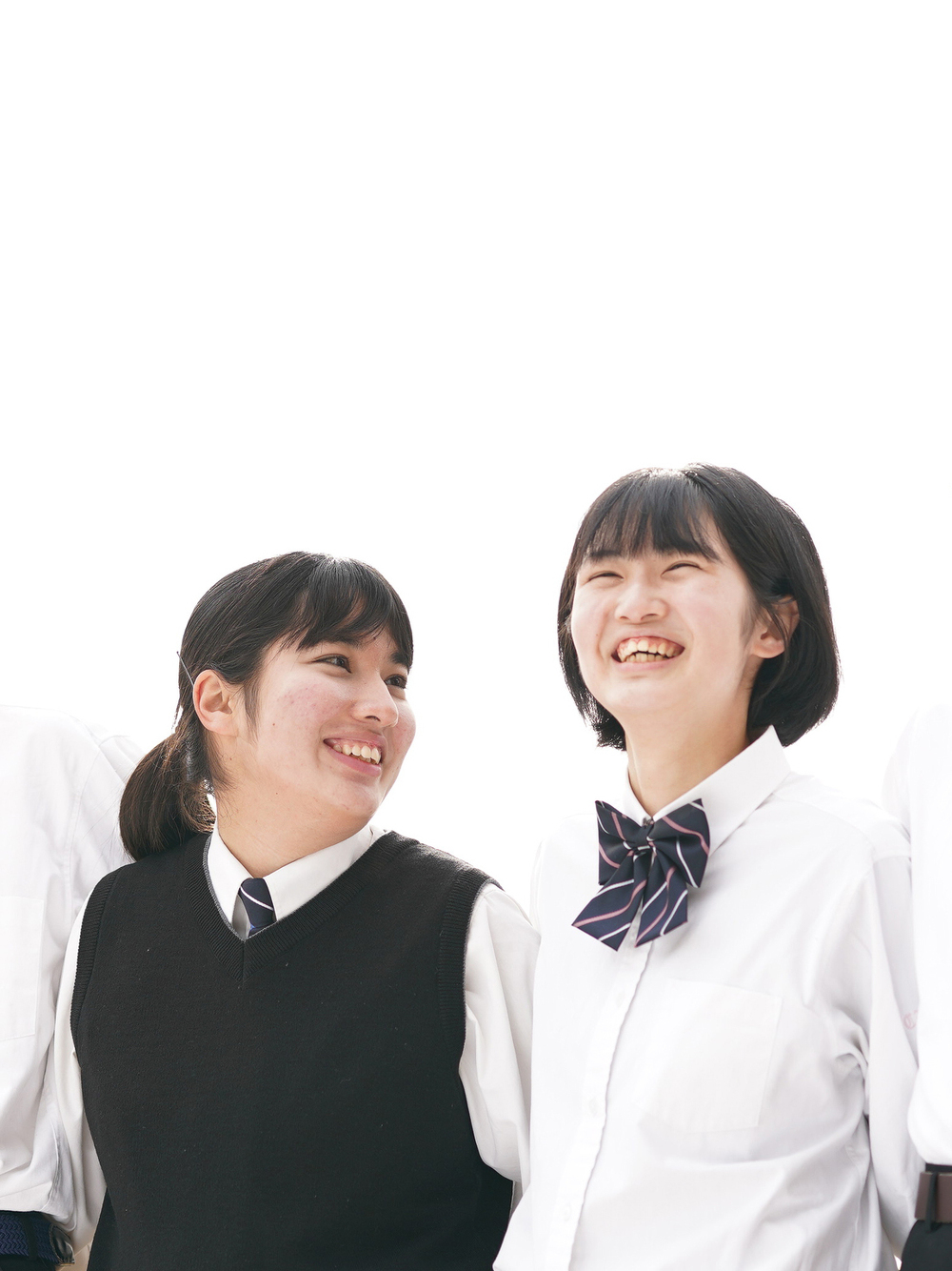 生徒が談笑している様子